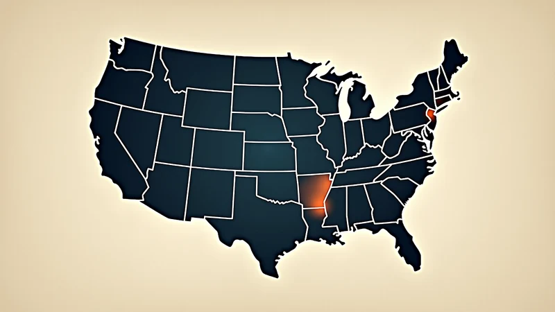 A simplified map of the United States highlighting the four federal court districts — SDNY, EDNY, CDCA, NDCA — that concentrate the bulk of ADA Title III filings.
